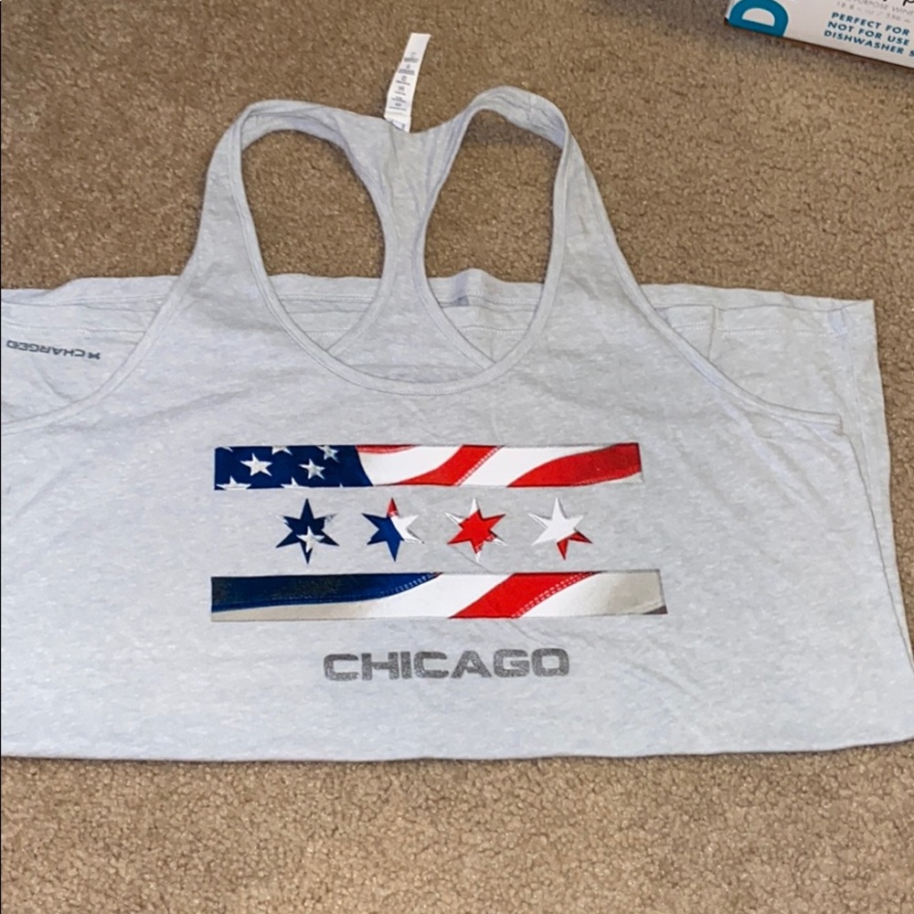 Patriotic Underarmour tank